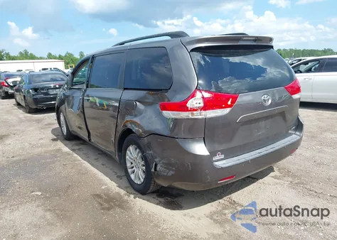 2013 Toyota Sienna Xle V6 8 Passenger from USA, damaged, VIN 5TDYK3DC9DS375133